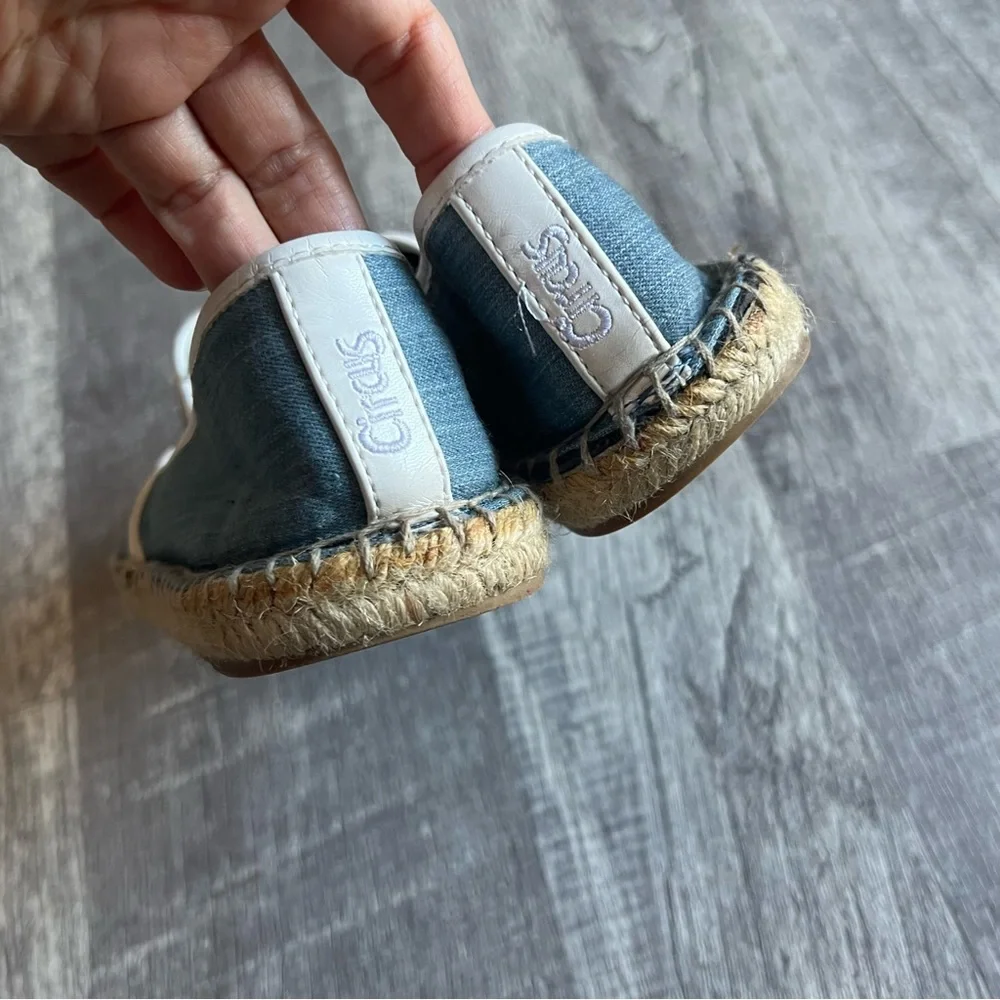 Circus by Sam Edelman Fries Espadrille Flats B4 Guys Slip On Shoes 7.5
